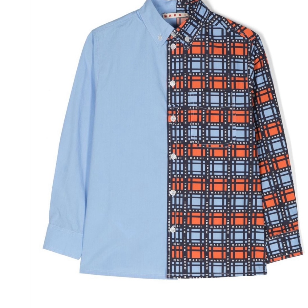 Marni Kids Cotton Shirt